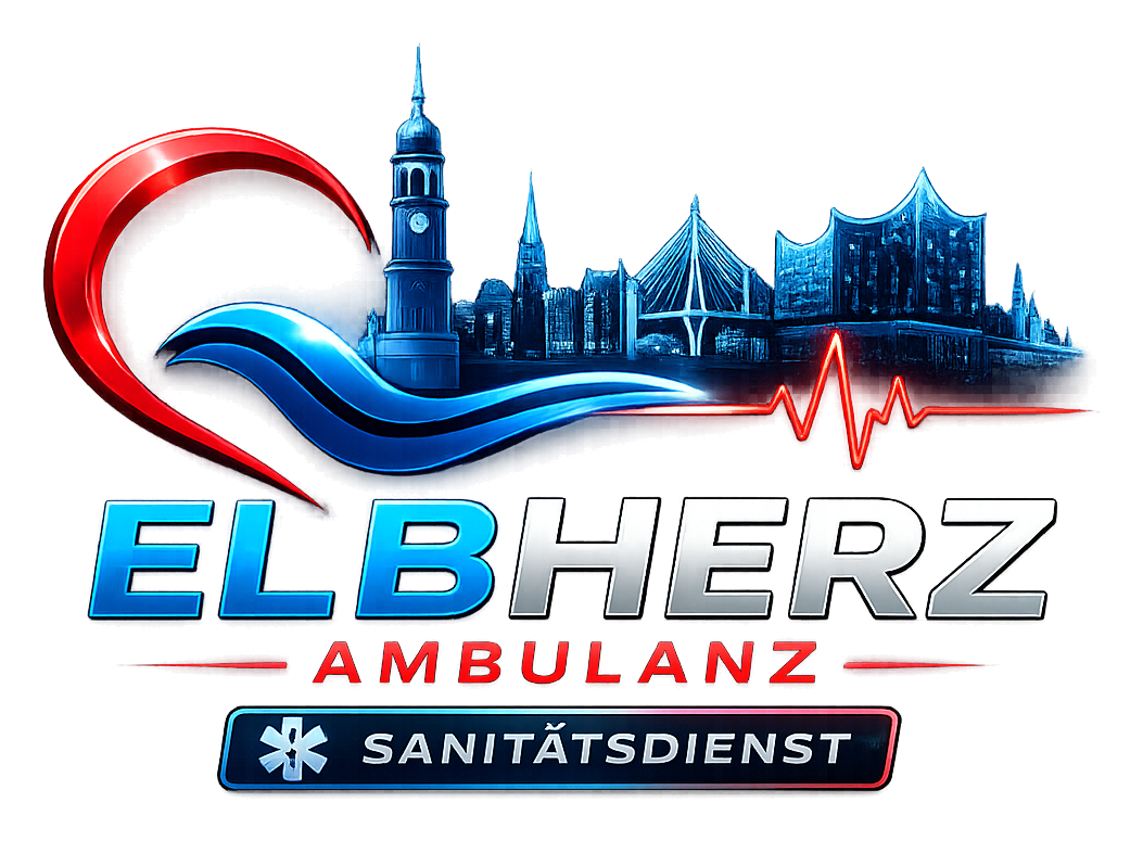 ELBHERZ Ambulanz Sanitätsdienst Logo